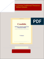 Instant Download Candide Webster s Chinese Traditional Thesaurus Edition Voltaire PDF All Chapters