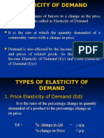 Elasticity of Demand