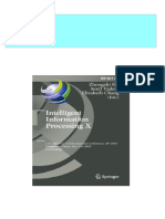 Intelligent Information Processing X 11th IFIP TC 12 International Conference IIP 2020 Hangzhou China July 3 6 2020 Proceedings Zhongzhi Shi 2024 scribd download