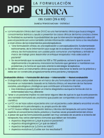 Formulación clínica del caso 25-101