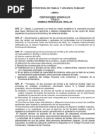 Codigo Procesal de Familia