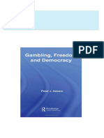 Get Gambling freedom and democracy 1st Edition Peter J. Adams PDF ebook with Full Chapters Now