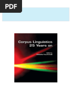 Get Corpus linguistics 25 years on Facchinetti free all chapters