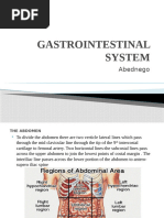 Gastrointestinal System 1