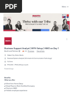 Business Support Analyst _ WFH Setup _ HMO on Day 1 Job in Makati City, Metro Manila - Jobstreet