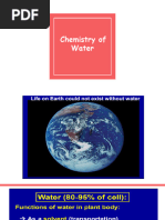 chemistry of water