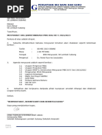 Notis Mesyuarat Kali 5 Pibg