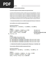 Solucion Ejercicio 2 - Metodo Simplex Artificial - Tarea 1