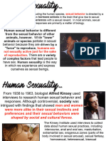 Human Sexuality, Fertilization and Conception