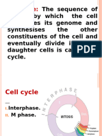 XI-10-Cell cycle and cell division