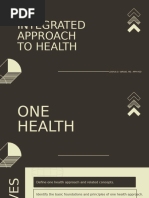 Iah - One Health Approach