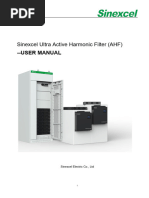 Sinexcel Ultra AHF Operation Manual(1)