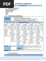 ACTIVIDAD 7 Matematica cantidad