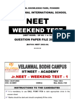 Xi Neet (Wt-1 to 30) Qp File - 2022-24 Batch (1)