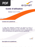 Guide d'utilisation Equipment Availability Fr