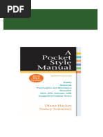 PDF Pocket Style Manual 7th Edition 2016 MLA Update Edition by Diana Hacker A download