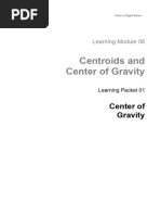 Topic 1 - Center of Gravity (Centroids)