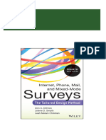 Internet Phone Mail and Mixed Mode Surveys all chapter instant download