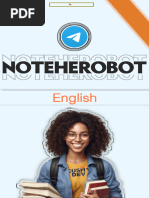 English Note (Voices) @NoteHeroBot