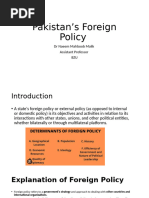 6. Pakistan's Foreign Policy