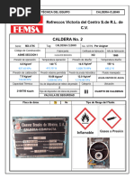 FICHA TECNICA CALDERA 2