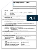 MSDS of Detergent URIT D16