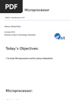 Lecture 05 - Microprocessor