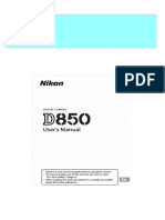 Nikon D850 Nikon Corporation 2024 scribd download