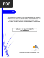 INFORME TOPOGRAFICO