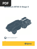 Minetruck MT65 S Stage II - Operation