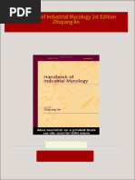 [FREE PDF sample] Handbook of Industrial Mycology 1st Edition Zhiqiang An ebooks