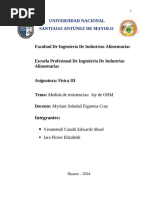 INFORME DE LABORATORIO N°6 DE FISICA III