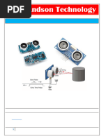 HC SR04 Ultrasonic