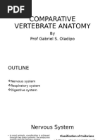 COMPARATIVE VERTEBRATE ANATOMY PT 2