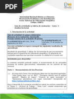 Guía de Actividades y Rúbrica de Evaluación - Unidad 2 - Tarea 3 - Análisis Vectorial