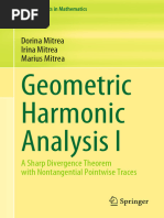 Geometric Harmonic Analysis I a Sharp Divergence Theorem & NontMathematics, 72) Dorina Mitrea, Irina Mitrea, Marius Mitrea