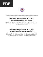 B.Tech-R23-Mechanical Engineering Syllabus 30-7-2024