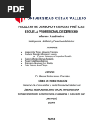 INFORME DE DERECHO DEL CONSUMIDOR