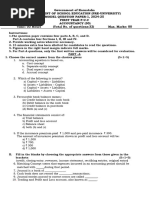 30 Accountancy Question Paper (1)