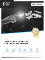 Salesforce Qa Testing Certification Syllabus