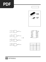 IN74HC00A Quad 2-Input NAND Gate