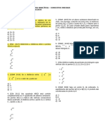 LISTA 43 - GEOMETRIA ANALÍTICA - CONCEITOS INICIAIS