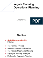 3. OM-II CH-13 Aggregate Planning S&OP