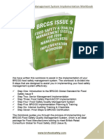 2 BRCGS Food Implementation Workbook Issue 9 2022 Sample