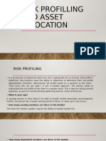 7. Risk Profilling and Asset Allocation