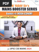 Economy for Mains 2024 by M.K. Yadav Sir