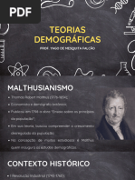 Teorias demográficas - aula