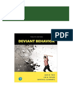 Full Download Deviant Behavior 12th By Alex Thio Wei Zhi PDF DOCX