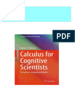 Full Download Calculus for Cognitive Scientists Derivatives Integrals and Models 1st Edition James K. Peterson PDF DOCX