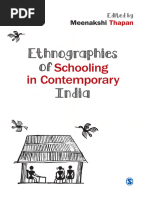 Meenakshi Thapan - Ethnographies of Schooling in Contemporary India-SAGE Publications (2014)